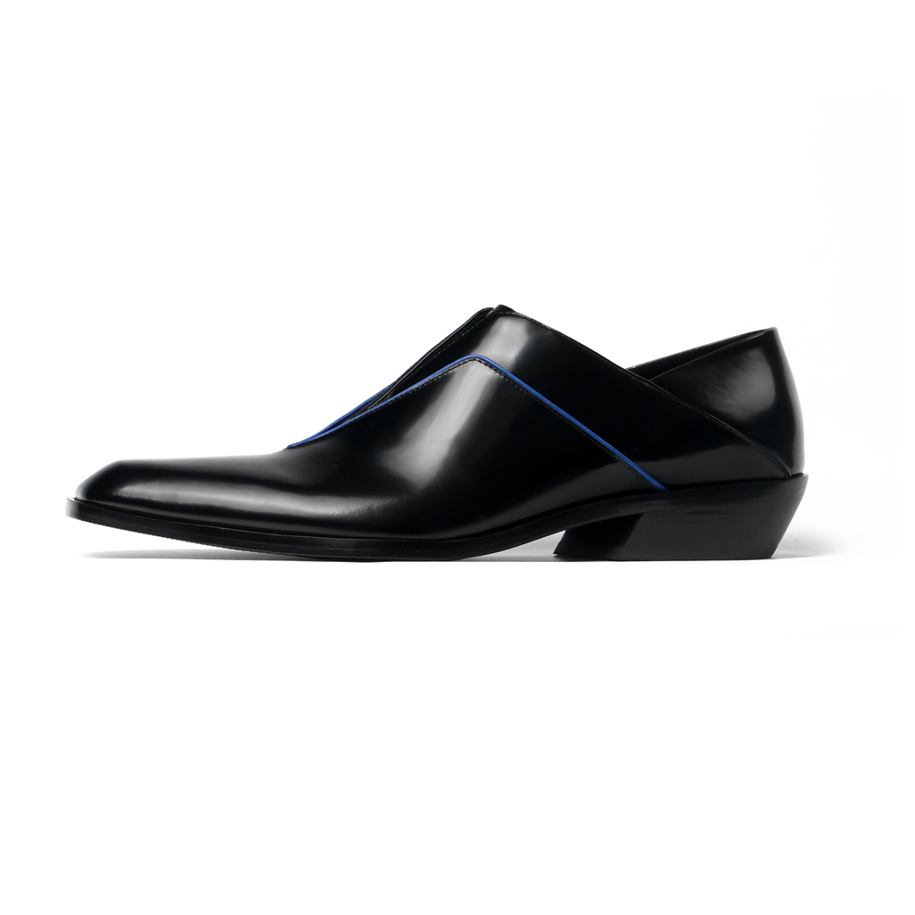 [BLUEZ] LOAFER-  BLACK&BLUE