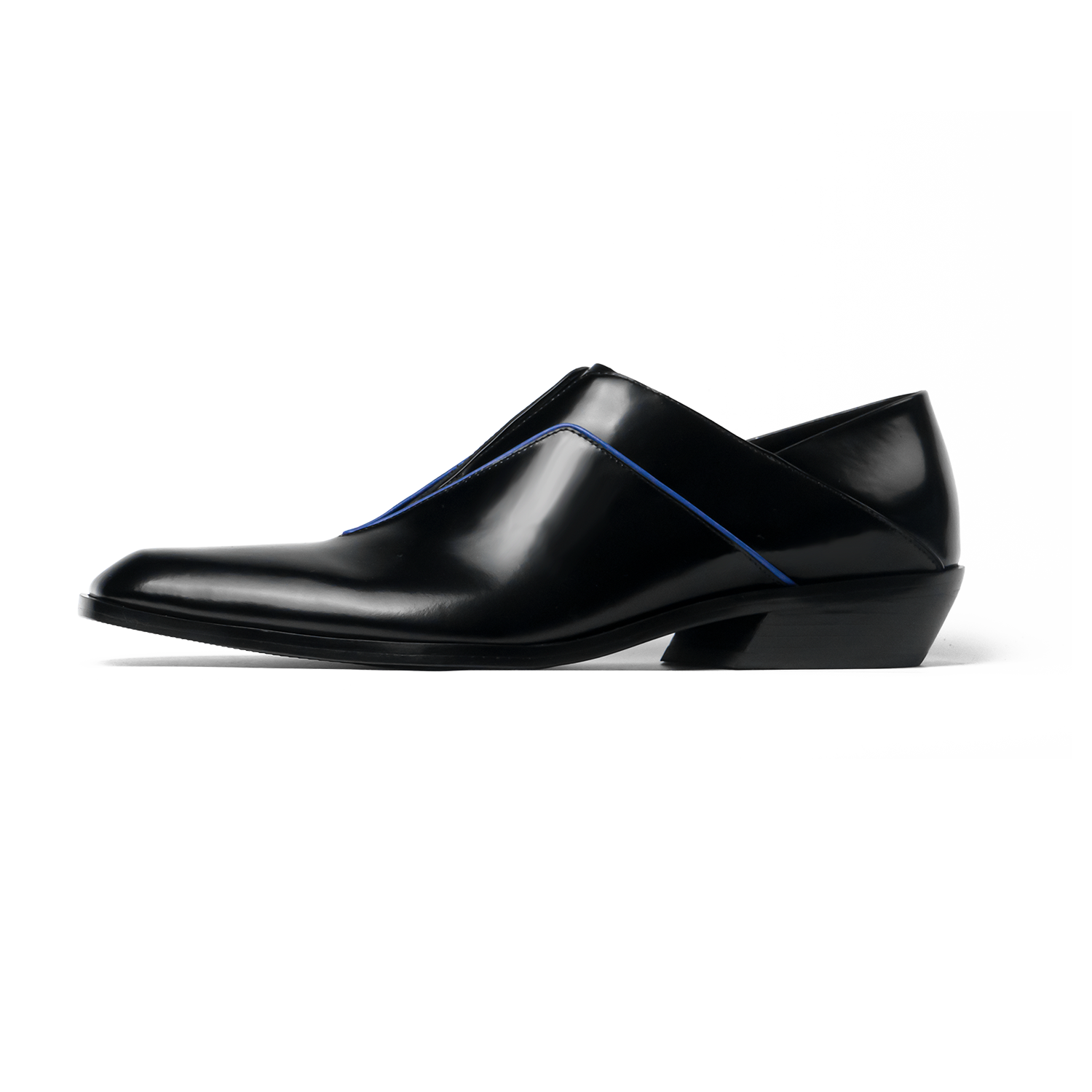 [BLUEZ] LOAFER-  BLACK&BLUE