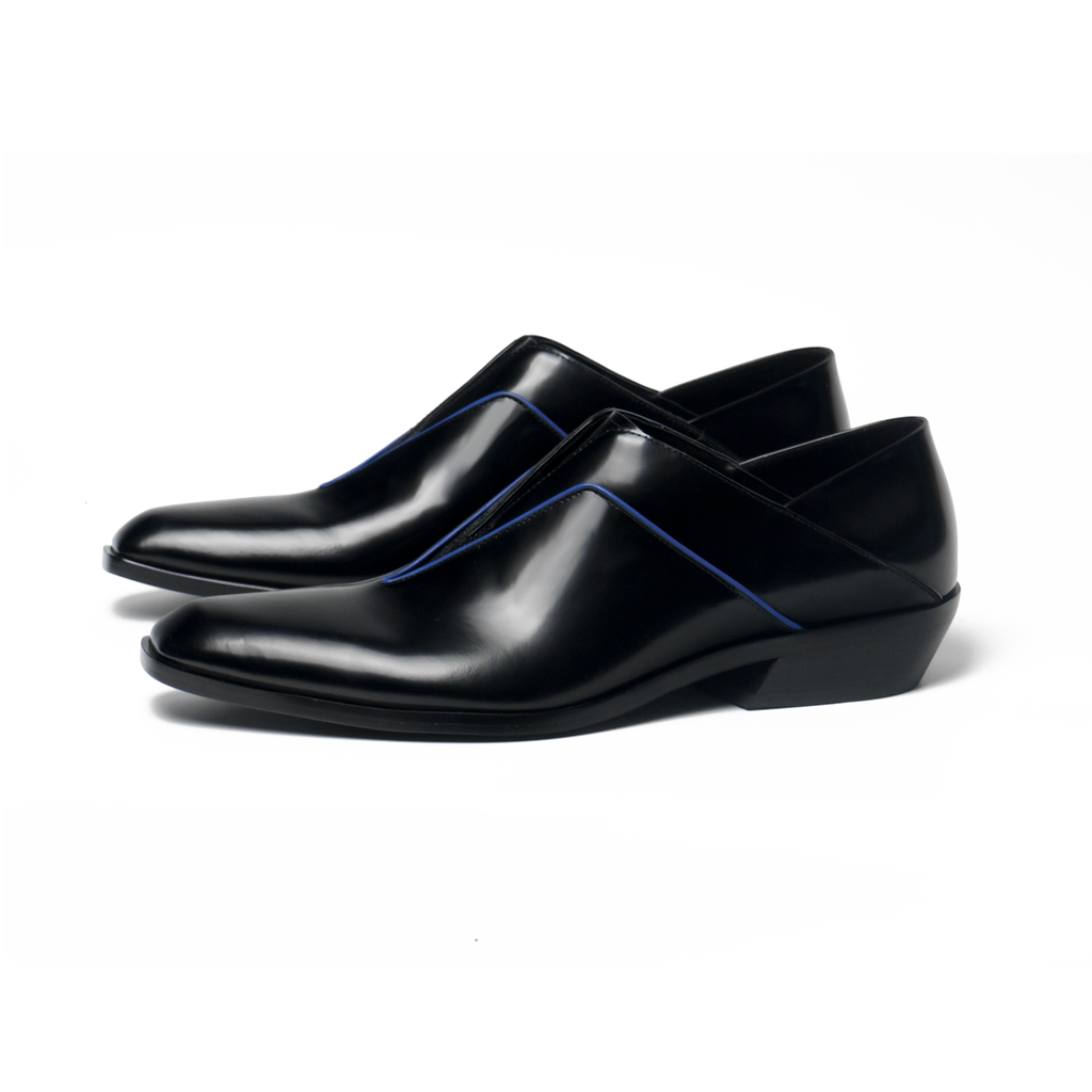 [BLUEZ] LOAFER-  BLACK&BLUE