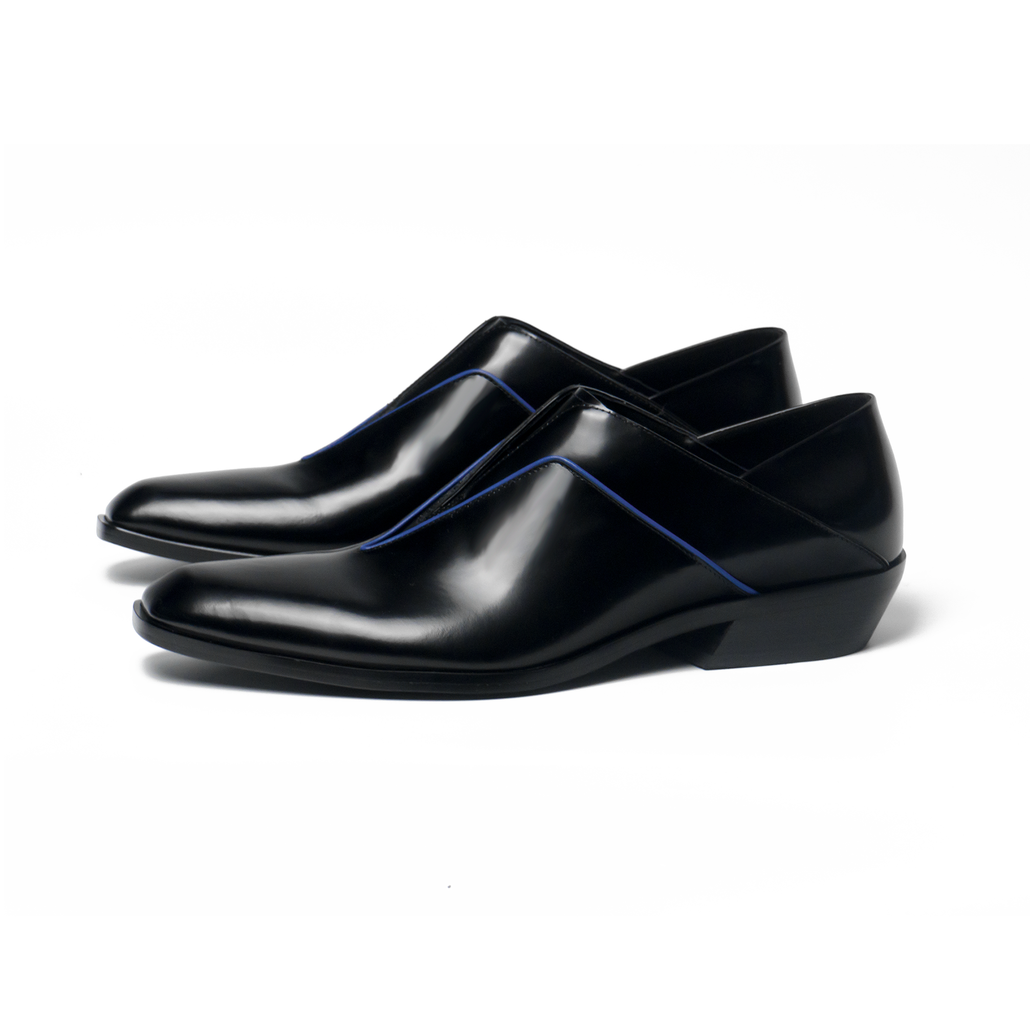 [BLUEZ] LOAFER-  BLACK&BLUE
